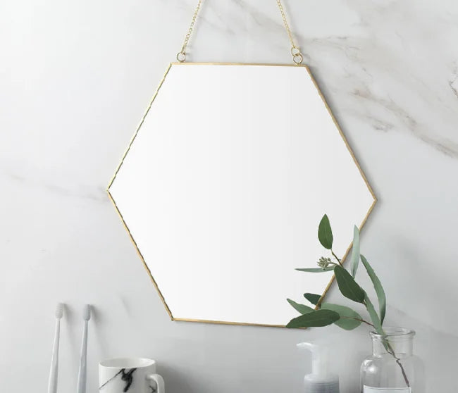 Nordic Minimalist Geometric Makeup Mirror - My Store