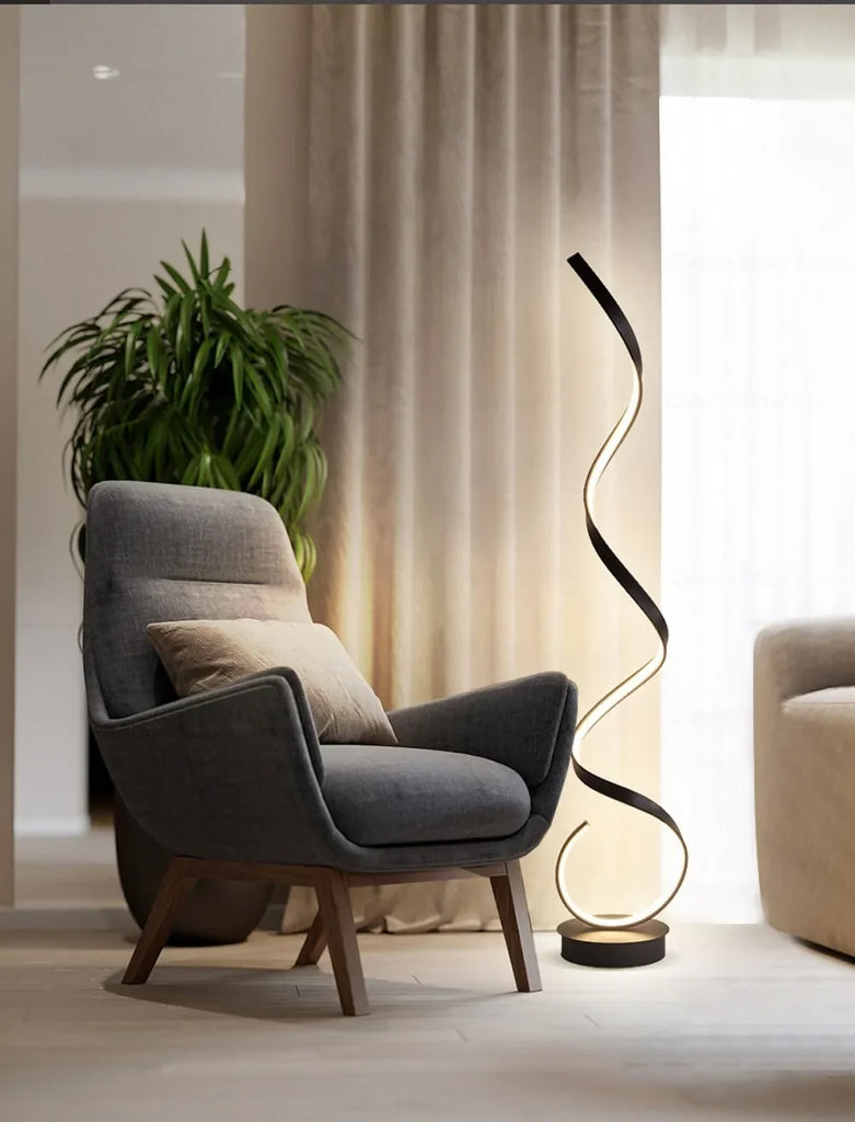 Modern Remote Control LED Floor Lamp - My Store