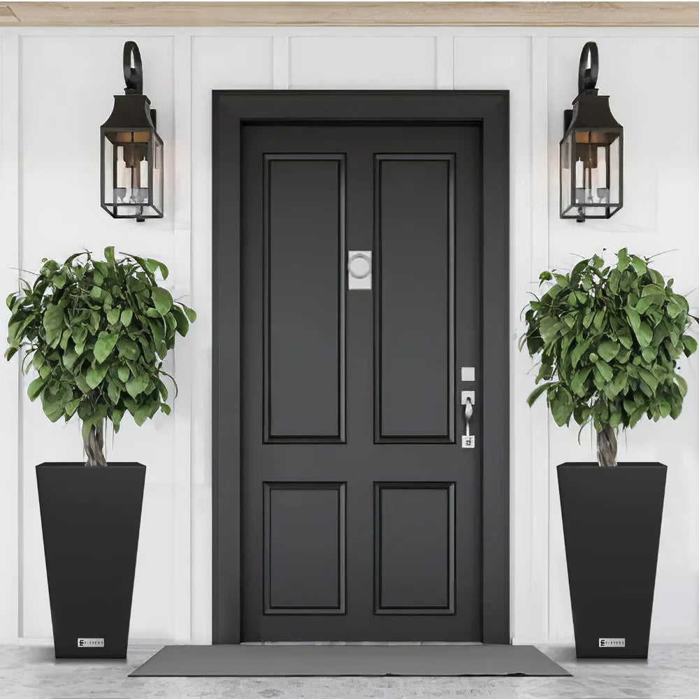 2 Tall Outdoor Planters Vase - My Store