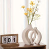 Hollow Nordic Modern Ceramic Vase Set - My Store