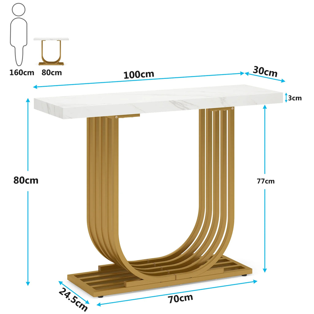 U-Shaped Console Table - My Store