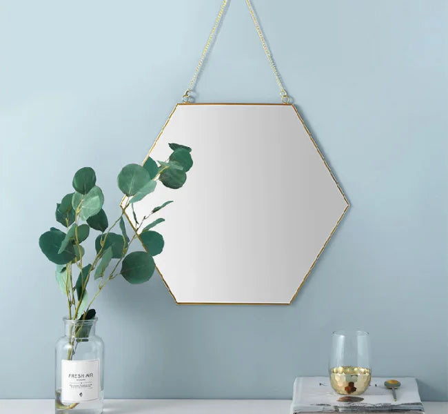 Nordic Minimalist Geometric Makeup Mirror - My Store