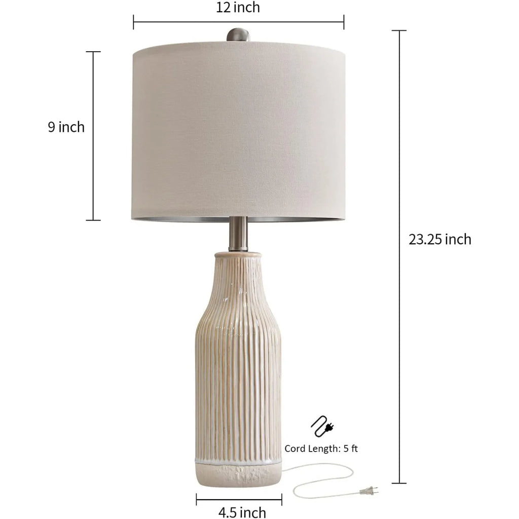 Modern Green Ceramic Table Lamp - My Store