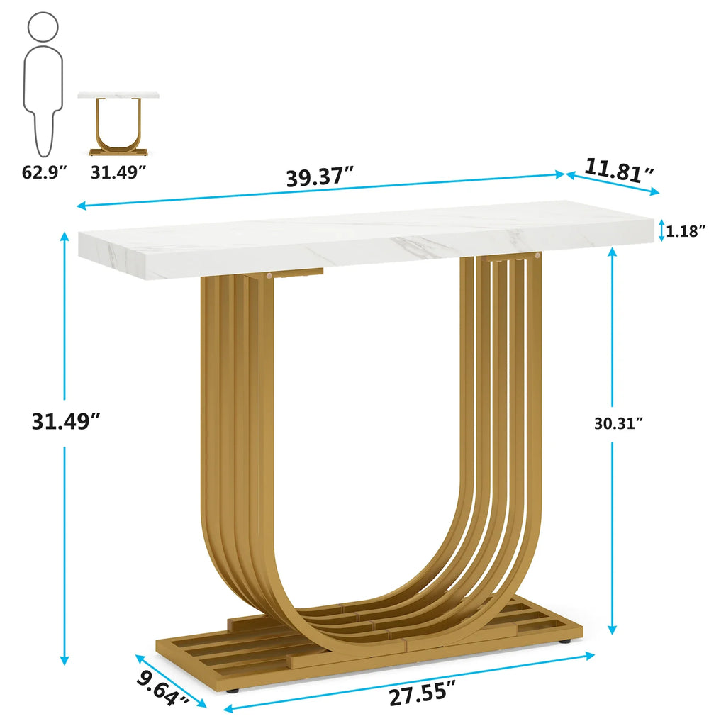 U-Shaped Console Table - My Store